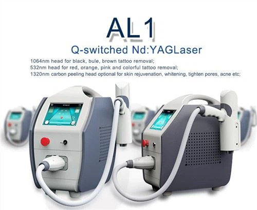 پورٹ ایبل این ڈی یاگ جلد کا علاج اور ٹیٹو لیزر مشین